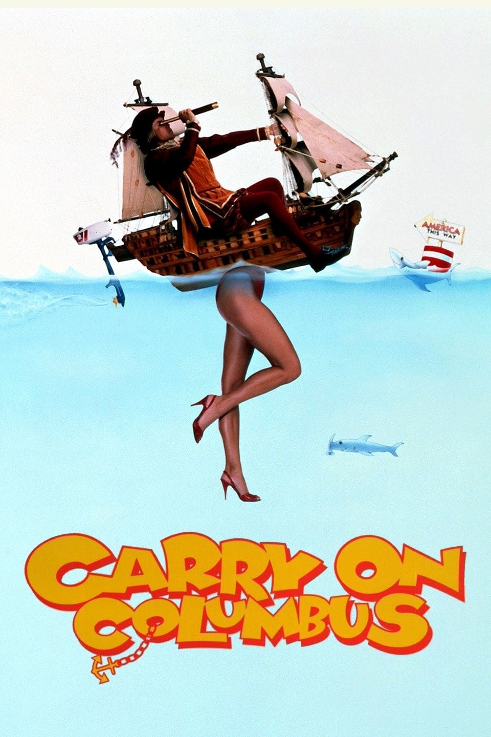 Постер Carry On Columbus